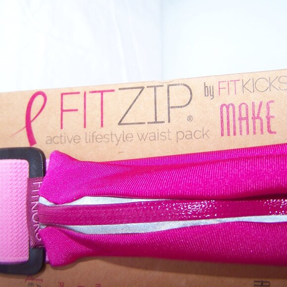 FitZip by Fitkicks NWT Active Lifestyle Waist Pack - Pink - Picture 4 of 8